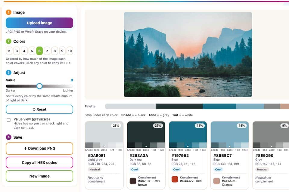 Color Palette Maker